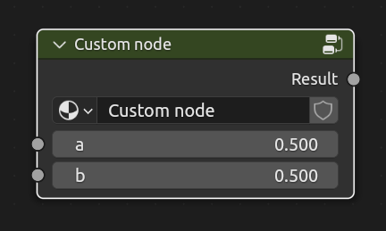 A node group