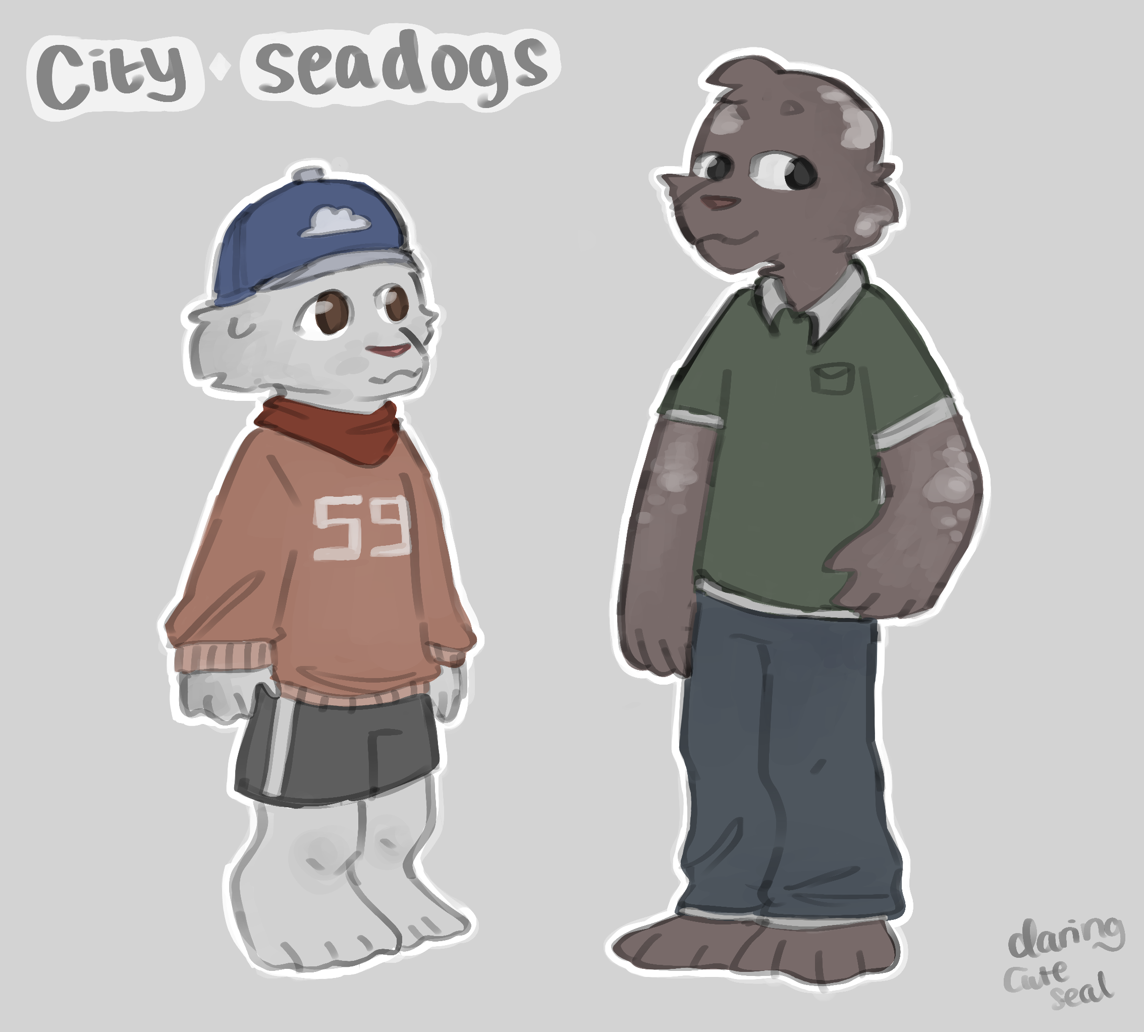 Upright seadogs